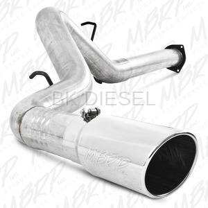 MBRP 4" Filter Back Aluminized Exhaust Kit for '07.5-'10 Duramax