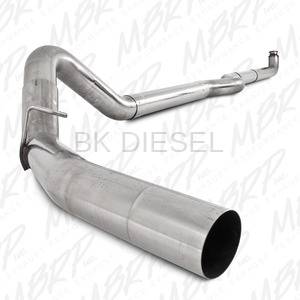 MBRP 4" Down Pipe Back 409 Stainless Exhaust Kit - No Muffler for '01-'07 Duramax