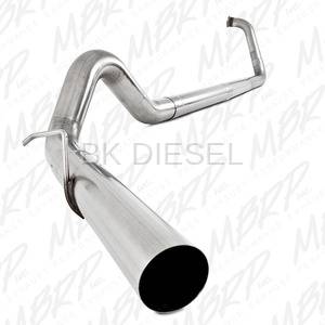 MBRP 4" Turbo Back 409 Stainless Exhaust Kit - No Muffler for '03-'07 Powerstroke