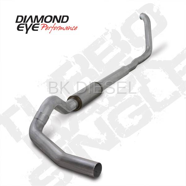 Diamond Eye 5" Turbo Back Aluminized Single for '99-'03 Powerstroke