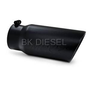 MBRP 5" Rolled Edge Angle Cut Black Exhaust Tip