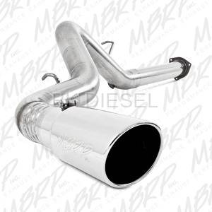MBRP 4" Filter Back 409 Stainless Exhaust Kit for '07.5-'10 Duramax