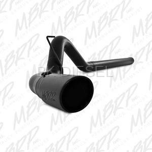 MBRP 4" Filter Back - Black Finish Exhaust Kit for '10-'12 Cummins