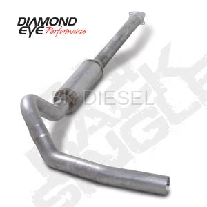 Diamond Eye 4" CAT Back Single Aluminized Exhaust Kit for '01-'05 Duramax