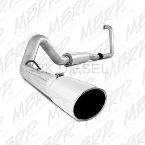 MBRP 4" Turbo Back Aluminized Exhaust Kit for '03-'05 Excursion