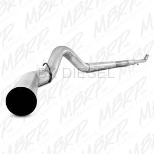 MBRP 5" Down Pipe Back Aluminized Exhaust Kit - No Muffler for '01-'07 Duramax