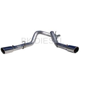 MBRP 4" Filter Back Aluminized Cool Duals Exhaust System for '08-'10 Powerstroke
