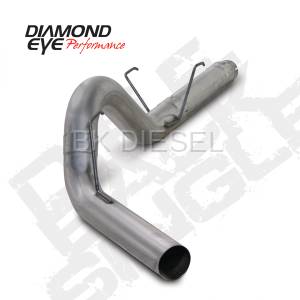 Diamond Eye 5" DPF Filter Back Stainless Single for '07.5-'12 Cummins