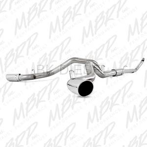 MBRP 4" Turbo Back 409 Stainless Cool Duals for '94-'02 Cummins