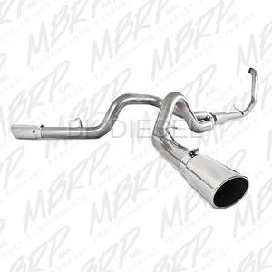 MBRP 4" Turbo Back 409 Stainless Cool Duals for '99-'03 Powerstroke